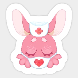 Bunny nurse Sticker